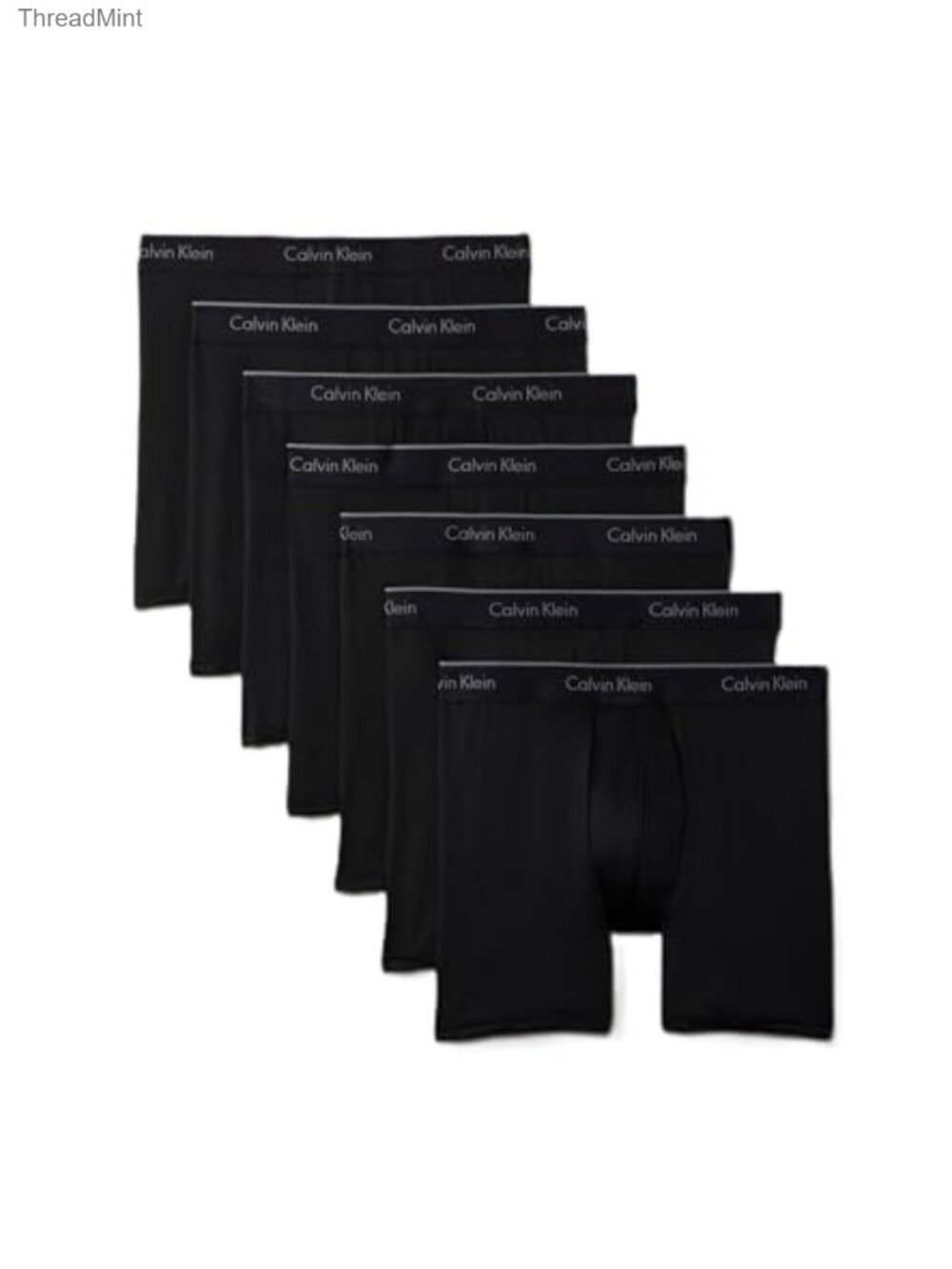 Micro Stretch Boxer Briefs 7-Pack Moisture Wicking Stretch Support